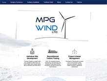 Tablet Screenshot of mpgwind.com